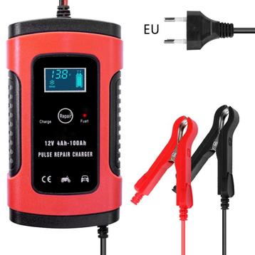 Accu druppel lader druppellader auto acculader 12V + LCD dis beschikbaar voor biedingen