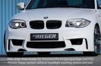 Rieger voorbumper | 1er E82, E88 (182 / 1C): 10.07- - Coupé,, Auto-onderdelen, Verzenden, Nieuw, BMW