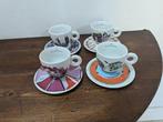 IPA - Emilio Pucci - Tasse et soucoupe (4) - Porcelaine -