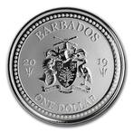 Barbados. 1 Dollar 2019 1 oz $1 Barbados Silver Lionfish