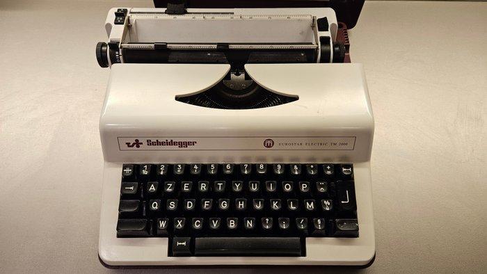 Scheidegger Eurostar Electric TM 2000 - Schrijfmachine -, Antiquités & Art, Art | Objets design