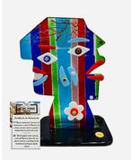 Murano Glass - sculptuur, Tributo a Picasso - 22.5 cm - Glas