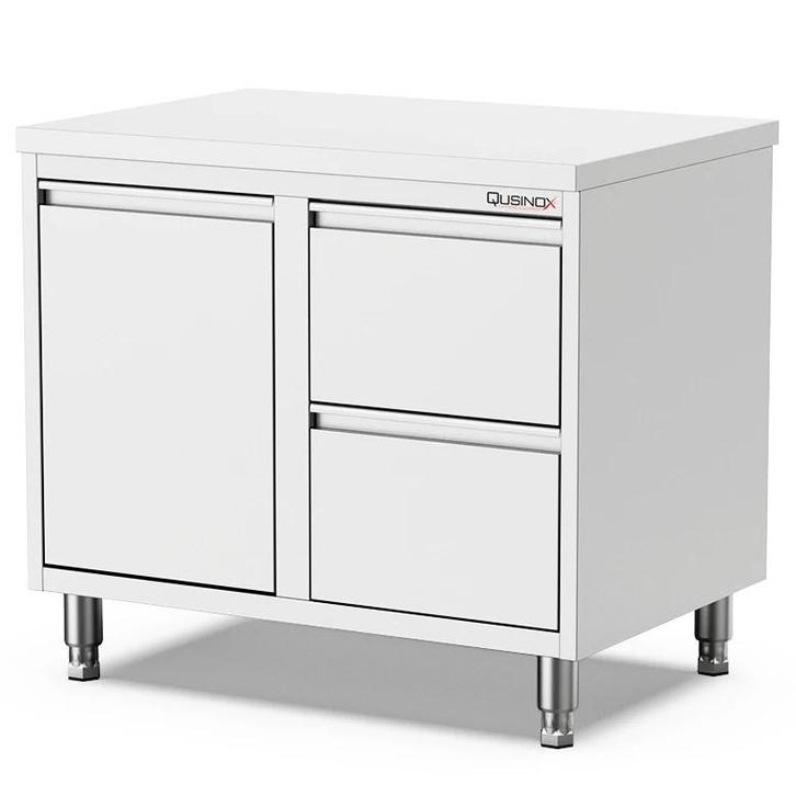 Werkbank | 700 LINE | RVS | Kanteldeur  + Laden (Rechts) |, Articles professionnels, Horeca | Équipement de cuisine, Envoi