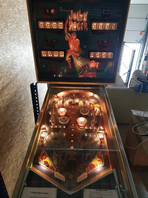 WILLIAMS - Elektronische flipperkast PINBALL / FLIPPER JOLLY, Antiek en Kunst, Antiek | Wandborden en Tegels
