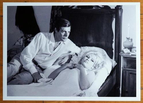 Patrick Morin - Marcello Mastroianni & Brigitte Bardot, Antiek en Kunst, Kunst | Schilderijen | Modern
