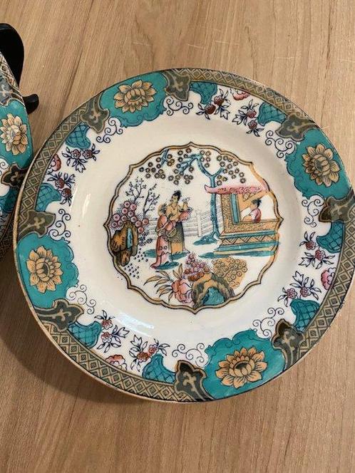 B&F (Boch et Frères) - Serveerschaal (8) - Canton B&F -, Antiek en Kunst, Antiek | Glaswerk en Kristal