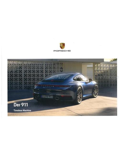 2021 PORSCHE 911 CARRERA | 911 TARGA HARDCOVER BROCHURE, Boeken, Auto's | Folders en Tijdschriften