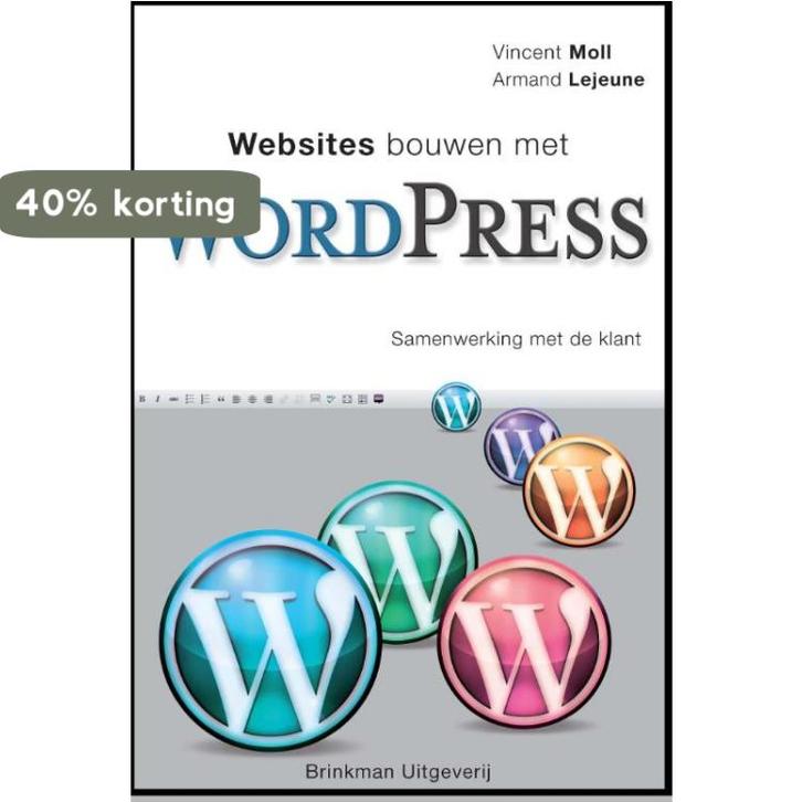Websites bouwen met WordPress 9789057522659 Vincent Moll, Livres, Livres scolaires, Envoi