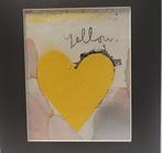 Jim Dine (1935) - YELLOW HEART   - from 8 Hearts  1970  -