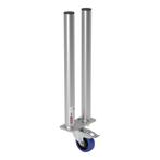FORTEX STAGE750 dubbele poot met zwenkwiel/rem podiumhoogte, Verzenden, Nieuw