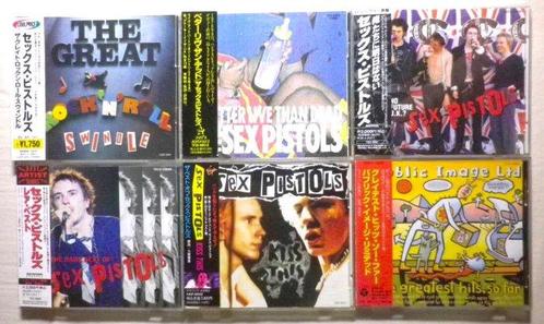 Sex Pistols - 6 X Great & Rare Japanese Release CD-Set  From, Cd's en Dvd's, Vinyl Singles