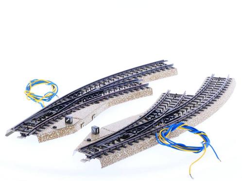 Schaal H0 Märklin 5140 Set elektrische gebogen wissels #158, Hobby en Vrije tijd, Modeltreinen | H0, Wisselstroom, Analoog, Gebruikt