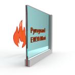 Enkel glas Pyroguard EW30 Maxi (stalen constructie), Doe-het-zelf en Bouw, Glas en Ramen, Verzenden, Nieuw