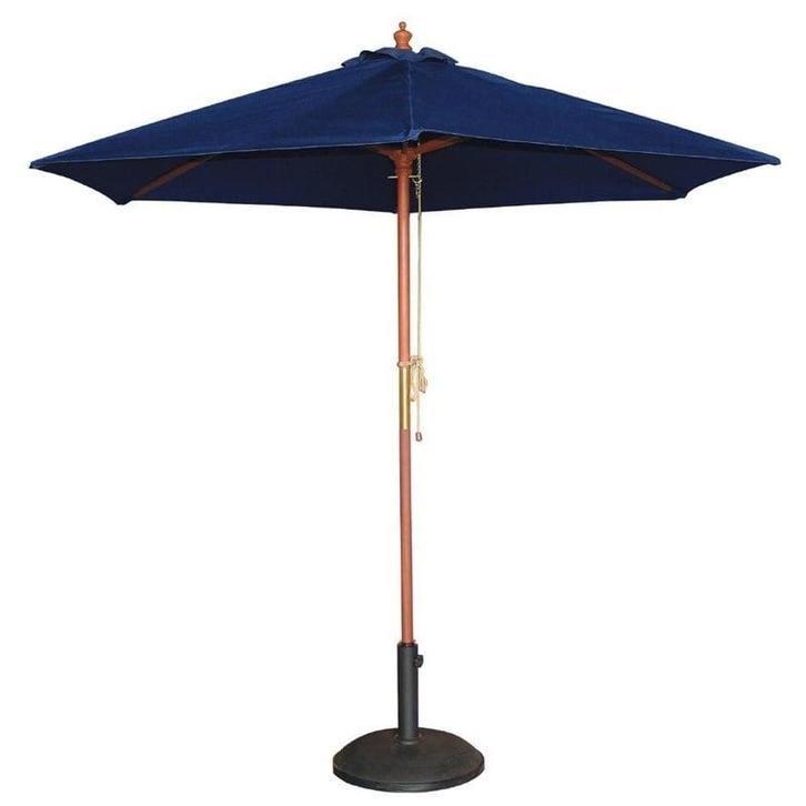 Parasol rond donkerblauw 2,5 meter Bolero, Zakelijke goederen, Horeca | Keukenapparatuur, Nieuw in verpakking, Verzenden