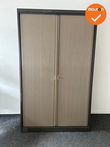 Mewaf roldeurkast - 198x120x48cm - Bruin, Ophalen of Verzenden, Kast