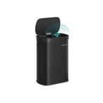SONGMICS Vuilnisbak met Sensor Zwart | Tweede Kansje | OP..., Huis en Inrichting, 40 liter of meer, Verzenden, Nieuw, Metaal