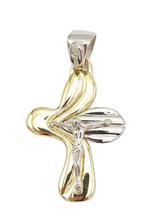 Hanger - 18 karaat Witgoud, Geel goud