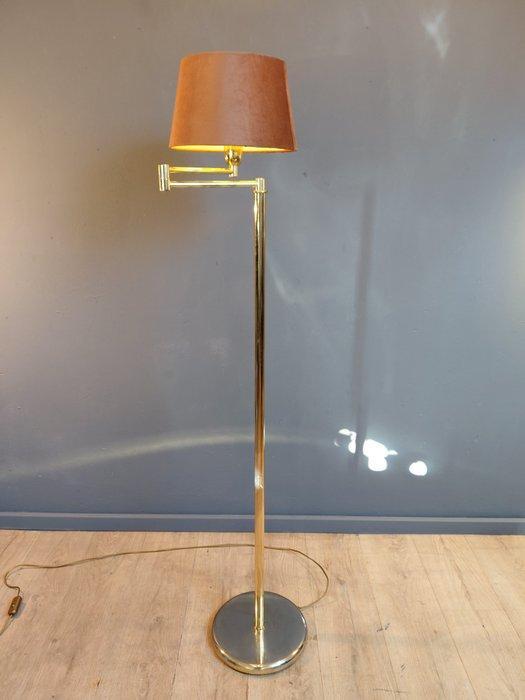 Swingarm vloerlamp - Metaal - Zwenkarm, Antiquités & Art, Curiosités & Brocante