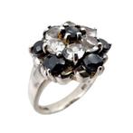 Zonder Minimumprijs - Ring Zilver - Saffieren, Handtassen en Accessoires, Ringen, Nieuw