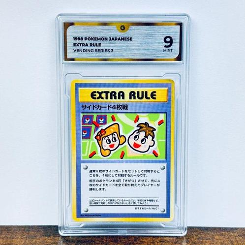 Pokémon Graded card - 1998 Vending Series 3 - Extra Rule - 4, Hobby en Vrije tijd, Verzamelkaartspellen | Pokémon