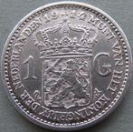 Nederland. Wilhelmina. 1 Gulden 1914 mooi (Zonder, Postzegels en Munten, Munten | Nederland