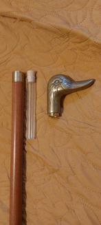 Wandelstok - Hout, Messing