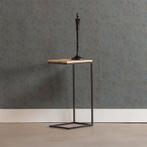 Bijzettafel Mangohout Alys (set Van 2), Huis en Inrichting, Tafels | Bijzettafels, Verzenden, Nieuw, Industriële meubels, Overige vormen