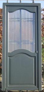 afrormosia houten buitendeur , voordeur , deur 95 x 215, Ophalen of Verzenden, Buitendeur
