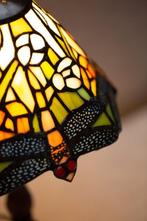 Lamp - Tiffany style - Dragonfly - Glas-in-lood