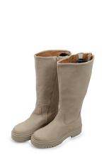 Manfield Laarzen in maat 41 Wit, Kleding | Dames, Schoenen, Hoge laarzen, Verzenden, Wit, Zo goed als nieuw