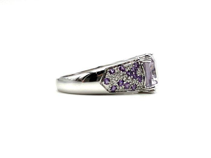 Mauboussin - Ring - 18 karaat Witgoud - 4.00ct. tw. Amethist, Bijoux, Sacs & Beauté, Bagues