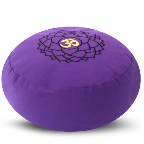 Meditatiekussen met Borduursel - Crown Chakra, Sport en Fitness, Gezondheidsproducten en Wellness, Ophalen of Verzenden