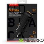 WD SSD Black SN850X 2TB Heatsink, Verzenden