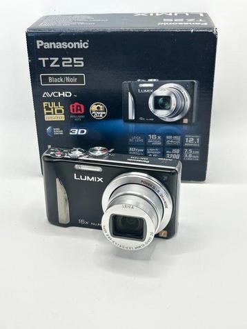 Panasonic Lumix DMC-TZ25 - compact 12.1 MP avec zoom 16x beschikbaar voor biedingen