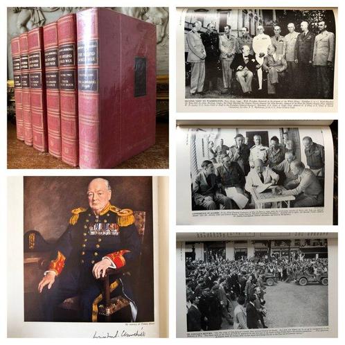 Winston Churchill - The Second World War 6 volumes: The, Antiek en Kunst, Antiek | Boeken en Manuscripten
