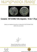 Romeinse Rijk. Constans (337-350 n.Chr.). Maiorina VOT XX, Postzegels en Munten