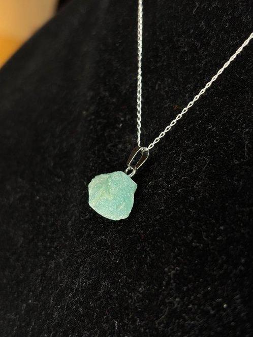 Oud-Romeins Glazen kraal op Moderne kettingketting  (Zonder, Handtassen en Accessoires, Antieke sieraden