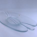 Holmegaard - Torben Jorgensen - Saladier - Lelie (L. 37 cm), Antiek en Kunst, Antiek | Glaswerk en Kristal