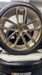 Porsche Cayenne (E3) 22inch SportDesign Neo Dyme  met banden, Auto-onderdelen, Banden en Velgen, Ophalen, Gebruikt, Banden en Velgen