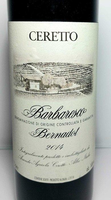 2014 Ceretto Bernadot - Barbaresco - 1 Fles (0,75 liter), Verzamelen, Wijnen