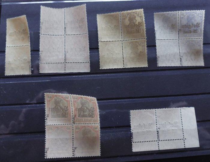 Duitse Rijk - Bezetting van België (1914-1918) (Landespost), Postzegels en Munten, Postzegels | Europa | Duitsland