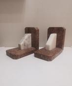 Boekensteunen (2) - Marmer - Art deco boekenkast, Antiek en Kunst