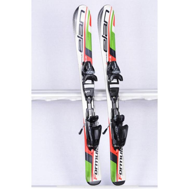 130 kinder skis ELAN FORMULA, Green/red/white + Elan 4.5, Sport en Fitness, Skiën en Langlaufen, Ski, 100 tot 140 cm, Carve, Gebruikt