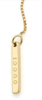 Gucci - Chaîne - 18 carats Or jaune - avec une pendante de