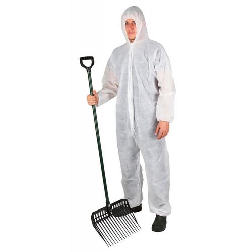 Combinaison jetable blanc, taille xxxl - kerbl, Dieren en Toebehoren, Overige Dieren-accessoires