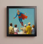Le Yack (1972) - Superman est parmi nous – Signé à la main, Antiek en Kunst