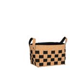 2dekans | Opbergmand Rechthoekig Zwart 36x26x26 cm, Huis en Inrichting, Woonaccessoires | Schalen en Manden, Ophalen of Verzenden