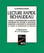 Méthode de lecture rapide von François Richaudeau  Book, Verzenden