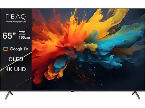 Peaq Ptv 65gqu-5024c 65 Qled Smart 4k - Zwart, Audio, Tv en Foto, Televisies, 100 cm of meer, Nieuw, Overige merken, 100 cm of meer