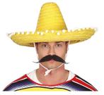 Sombrero Geel 50cm, Hobby en Vrije tijd, Feestartikelen, Verzenden, Nieuw
